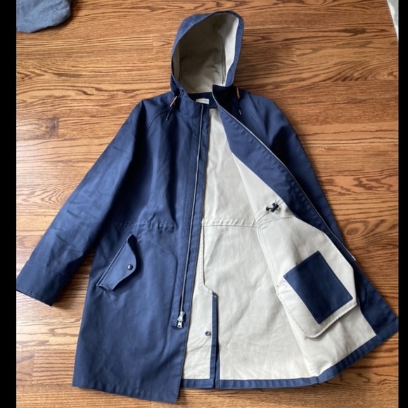 Navy Raincoat - Picture 1 of 5